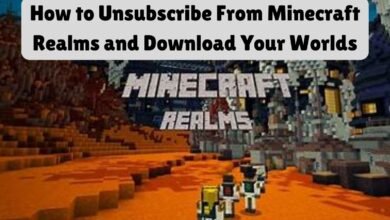 How to Unsubscribe From Minecraft Realms and Download Your Worlds